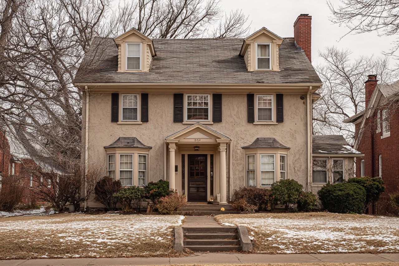 Inherited house Kansas City Missouri traditional style home in established neighborhood