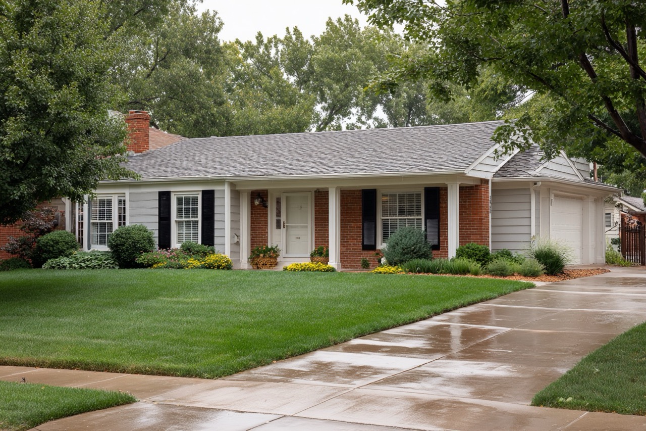 Inherited property sale Kansas City MO featuring typical ranch style home