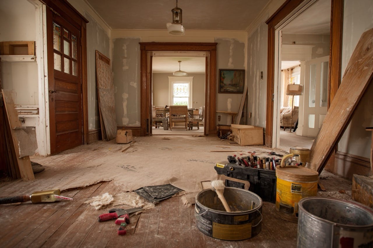 Hoarder house repairs and renovation in Kansas City Missouri