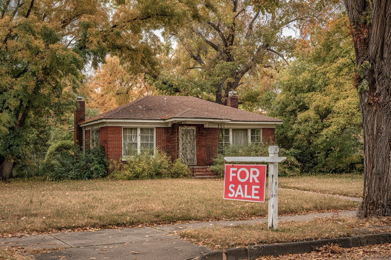 Kansas City Missouri marital home for sale during divorce proceedings