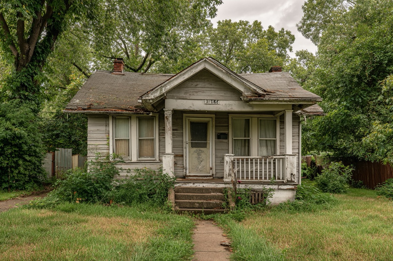 Vacant residential property in Kansas City MO with security concerns