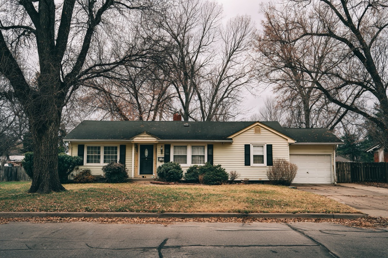 Residential homes in Kansas City Missouri showing typical housing stock for property tax considerations